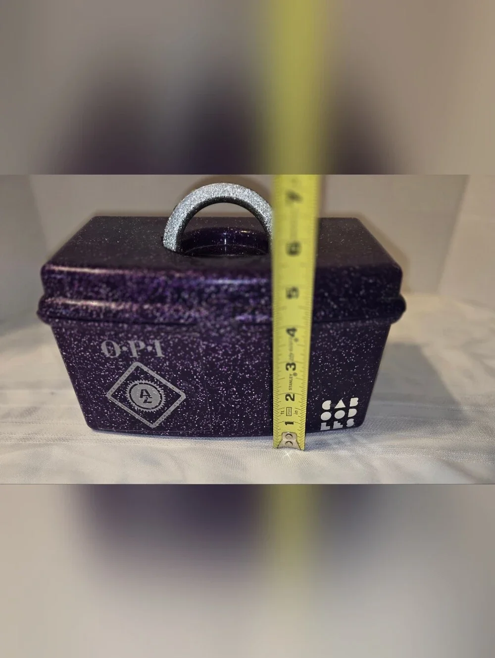 Purple Glitter OPI Caboodle Cosmetic Case